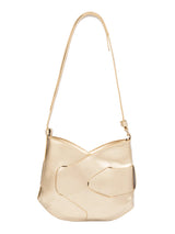 Structured Golden Handbag