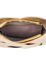 Structured Golden Handbag