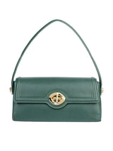 Green Twist-Lock Handbag