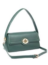 Green Twist-Lock Handbag