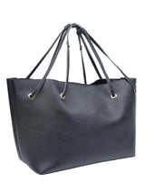 Spacious Black Tote Bag