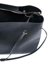 Spacious Black Tote Bag